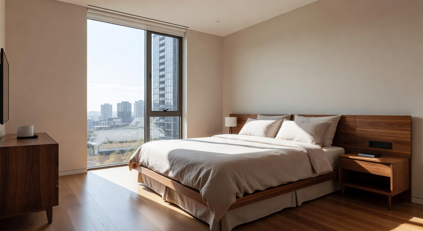 Stylish Fitzroy 1-bed apartment