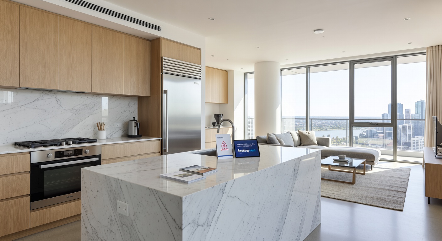 Luxury St Kilda 3-bed with balcony