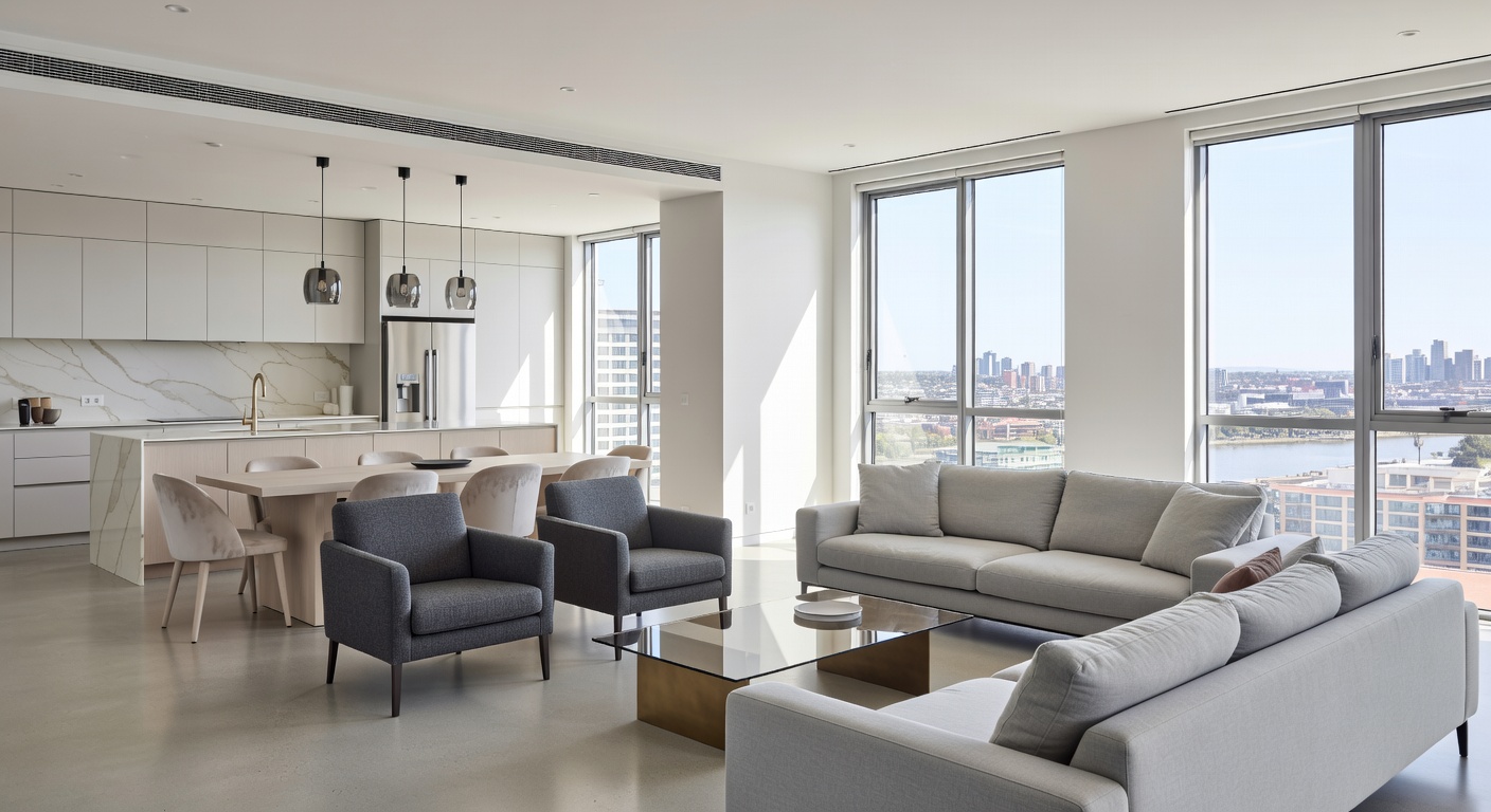 Modern Southbank 2-bed apartment